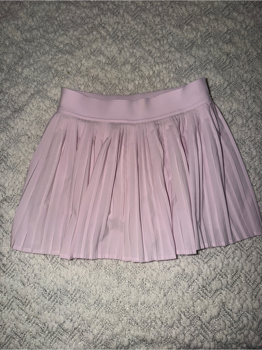 Lululemon Pleated Light Pink Mini Skirt (size 4)